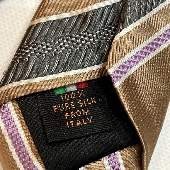 Serica Men's 100% Silk Tie Made in  Italy - Picture 4 of 6